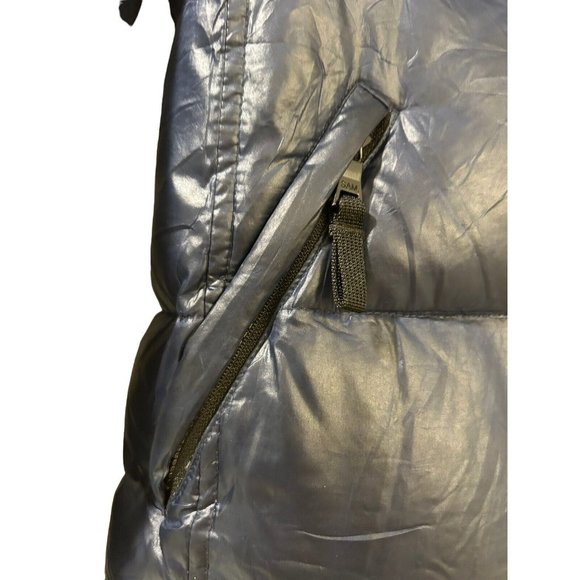 SAM Womens Down Puffer Jacket Black Raccoon Fur Trimmed Size XXS MSRP 450 - Picture 6 of 13